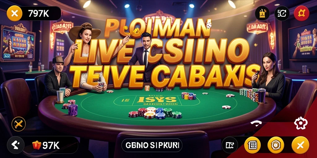 Gameplay Live Casino 797K yang mendebarkan dan interaktif.