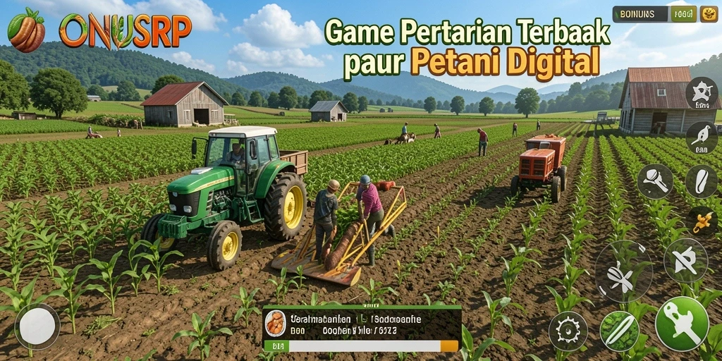 Gameplay memikat dengan aktivitas pertanian yang seru.