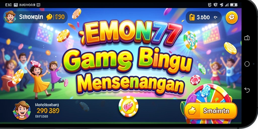 Screenshot utama menunjukkan gameplay interaktif Bingo yang menarik.