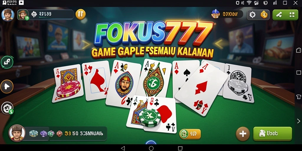 Tampilan gameplay FOKUS777 yang menarik dan interaktif.