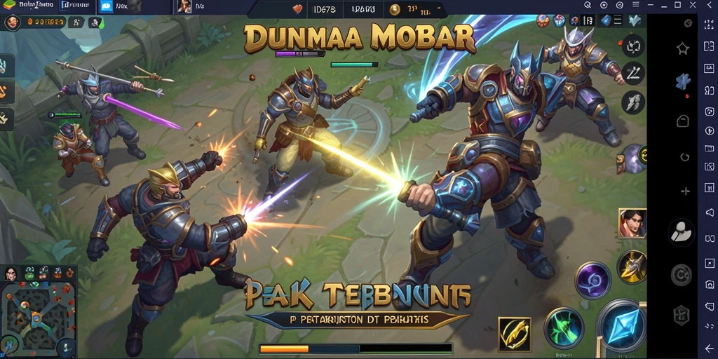 Tangkapan layar gameplay mendebarkan dari ID678 dengan pertarungan sengit.