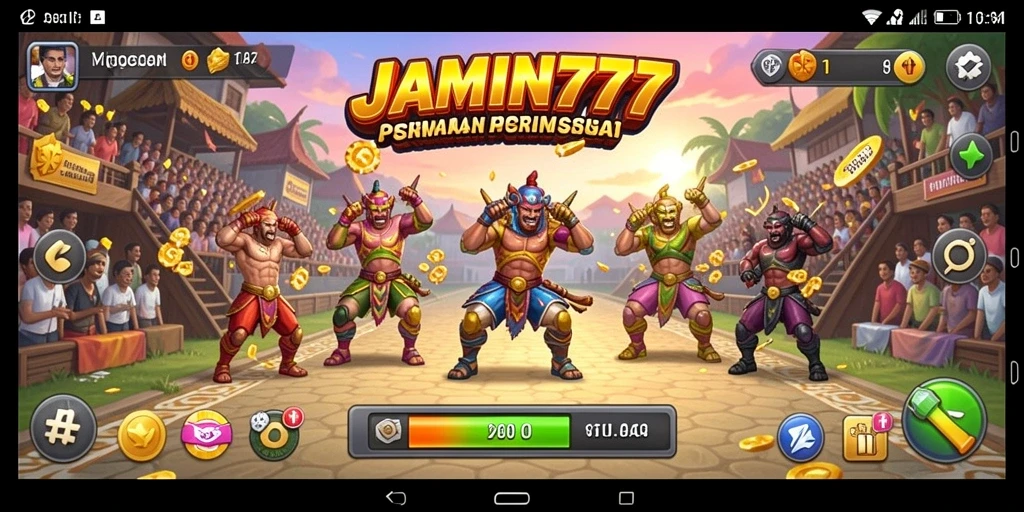 Tangkapan layar gameplay <strong>JAMIN777</strong> menunjukkan elemen simulasi yang menarik.