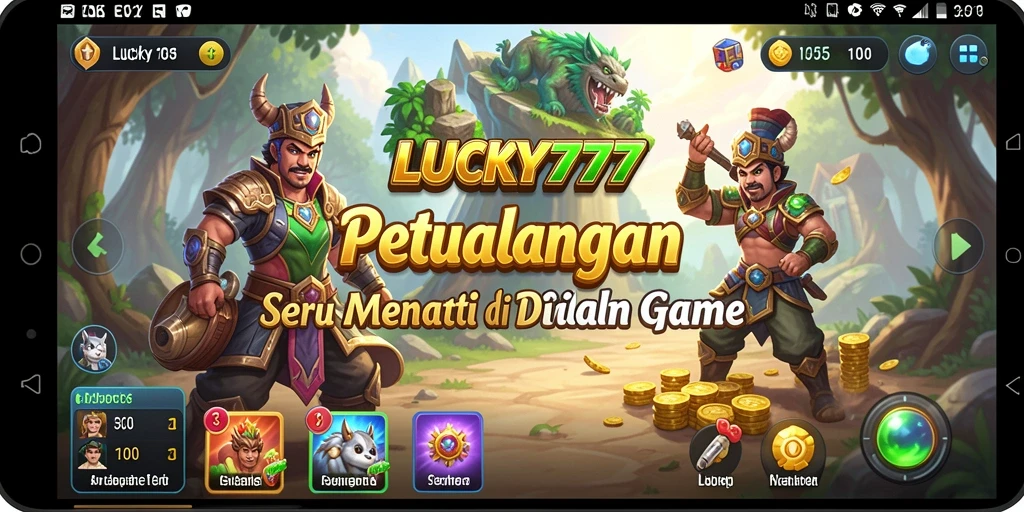 Gameplay menarik dengan petualangan seru di LUCKY777.