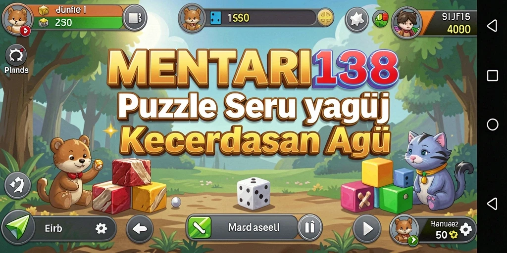 Tampilan gameplay MENTARI138 dengan teka-teki menantang.