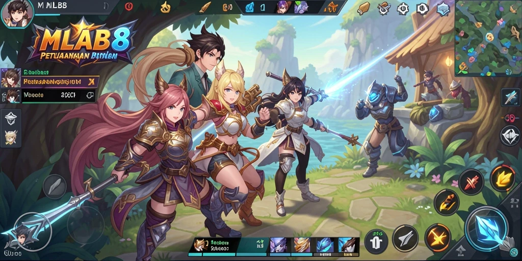 Gameplay menarik dengan karakter anime ikonik.
