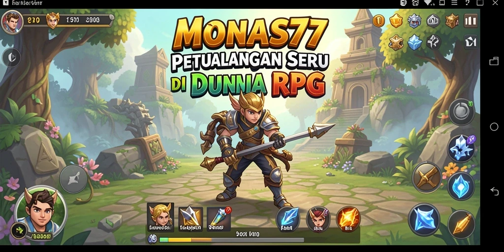Tampilkan gameplay seru dan menawan dari MONAS77.