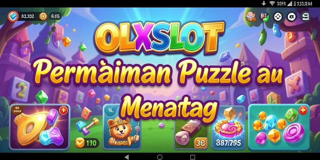 Tampilan gameplay OLXSLOT dengan banyak teka-teki menantang.