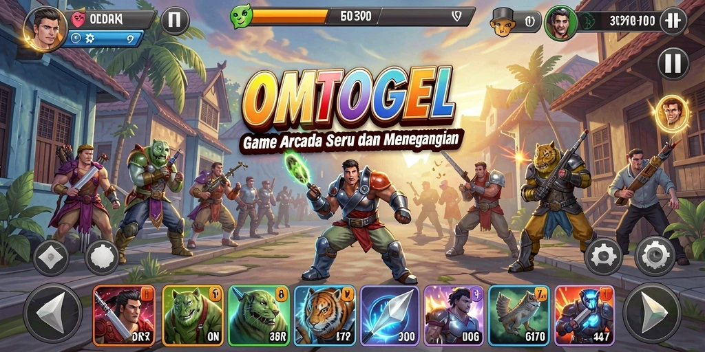 Tampilan gameplay menarik dari OMTOGEL yang penuh tantangan.