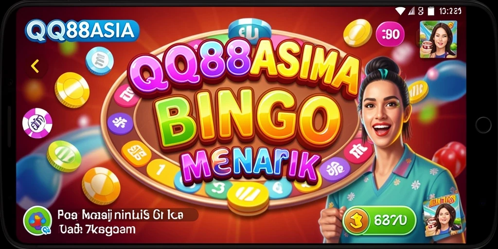 Tampilan menarik dari gameplay QQ88ASIA Bingo yang memukau.