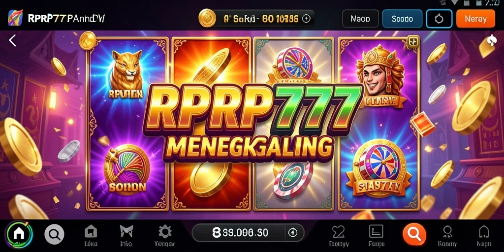 Tampilan menarik dari permainan Slot RPRP777 yang penuh warna.