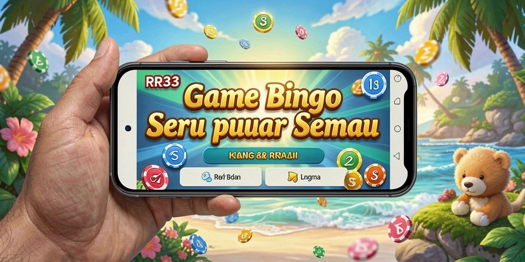 Screenshot gameplay seru RR33 dengan suasana Bingo yang dinamis.