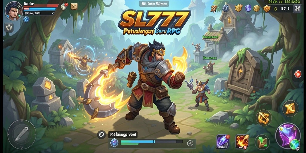 Tangkapan layar menunjukkan gameplay RPG yang mendalam dan menarik.