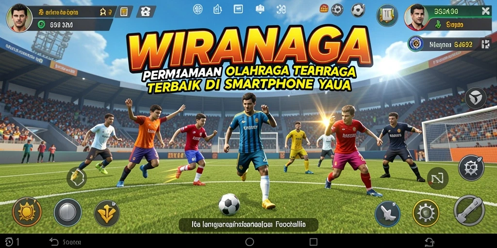 Tampilan gameplay WIRANAGA yang seru dan menyenangkan.